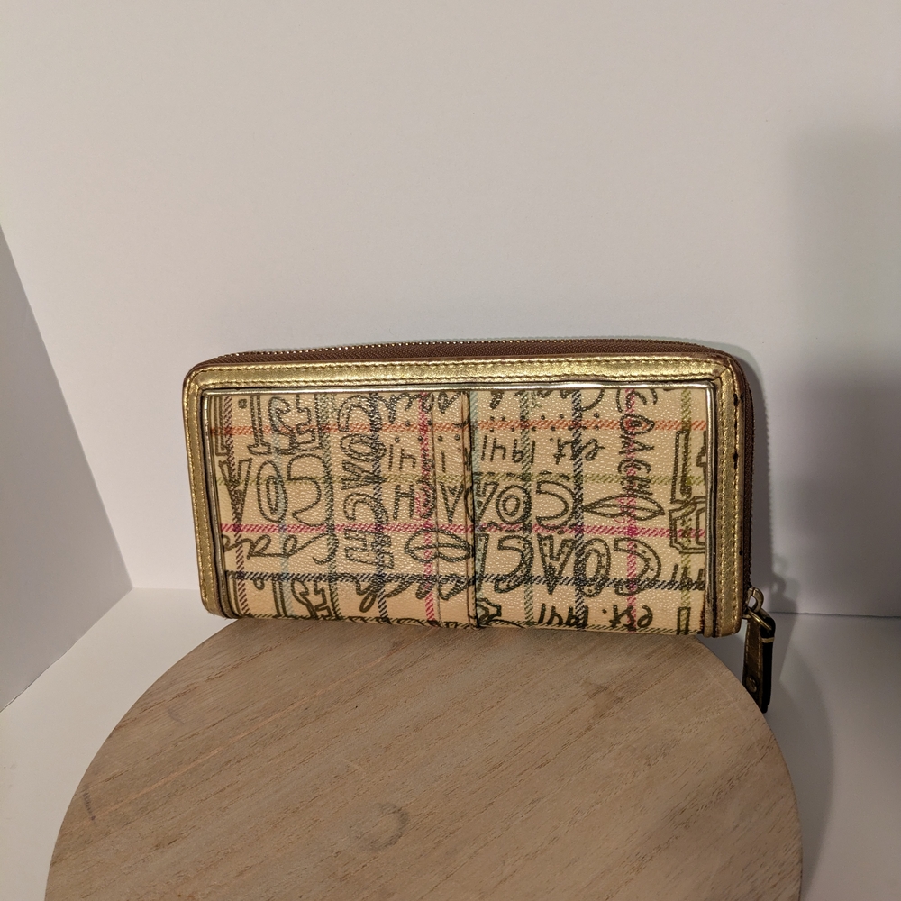 Coach Multicolor Graphic Wallet - image 2